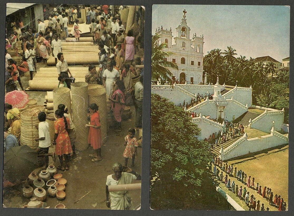 AOP India Goa vintage postcards (11)