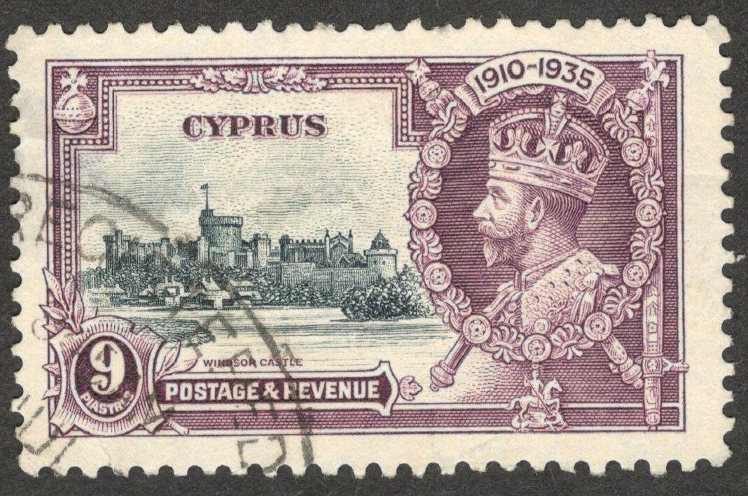 (AOP) India Indore State 1935 Silver Jubilee 9c used. SG 147 £30