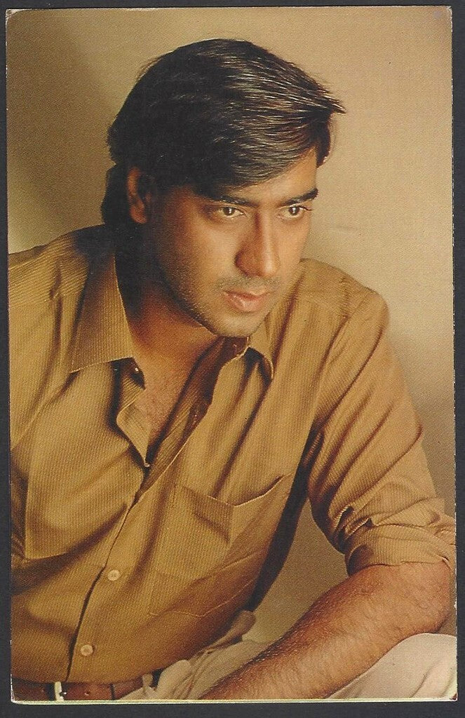AOP India Bollywood vintage postcard AJAY DEVGAN