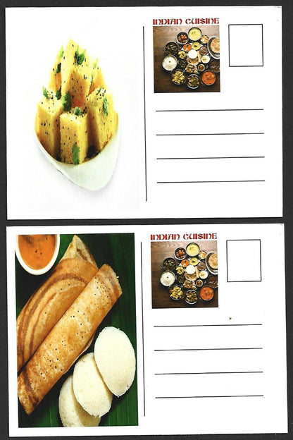 (AOP) India 2017 Indian Cusine set of 24 maxicards