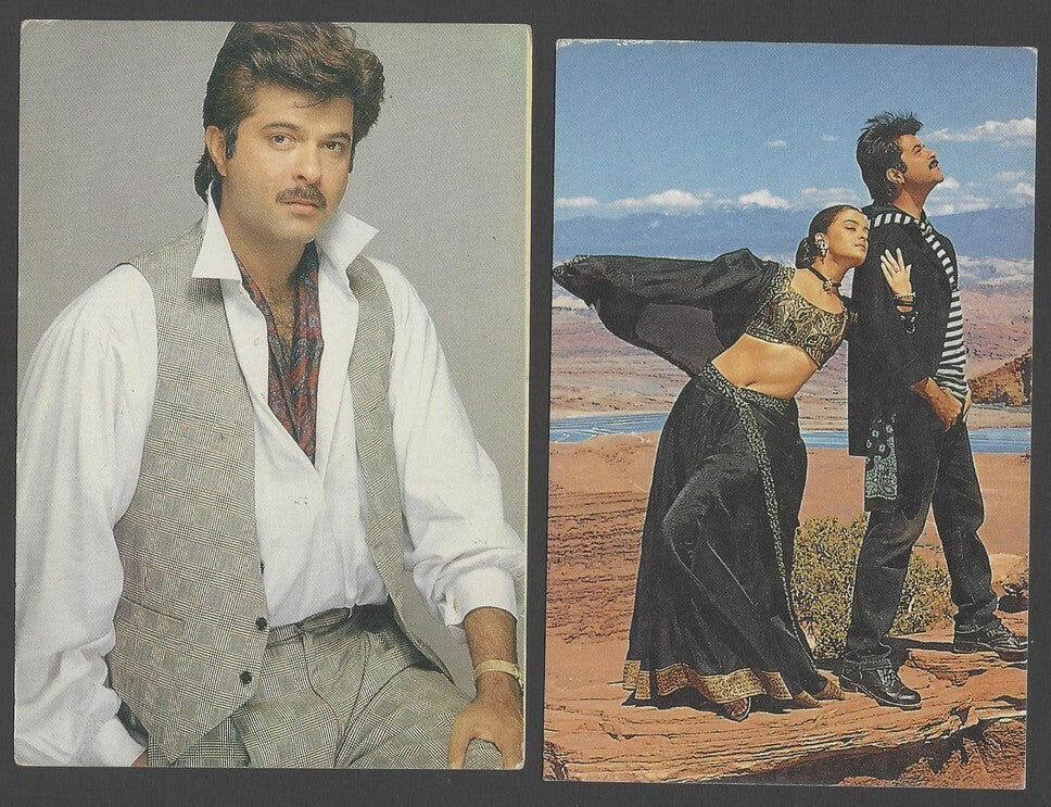 Bollywood ANIL KAPOOR postcards (4)