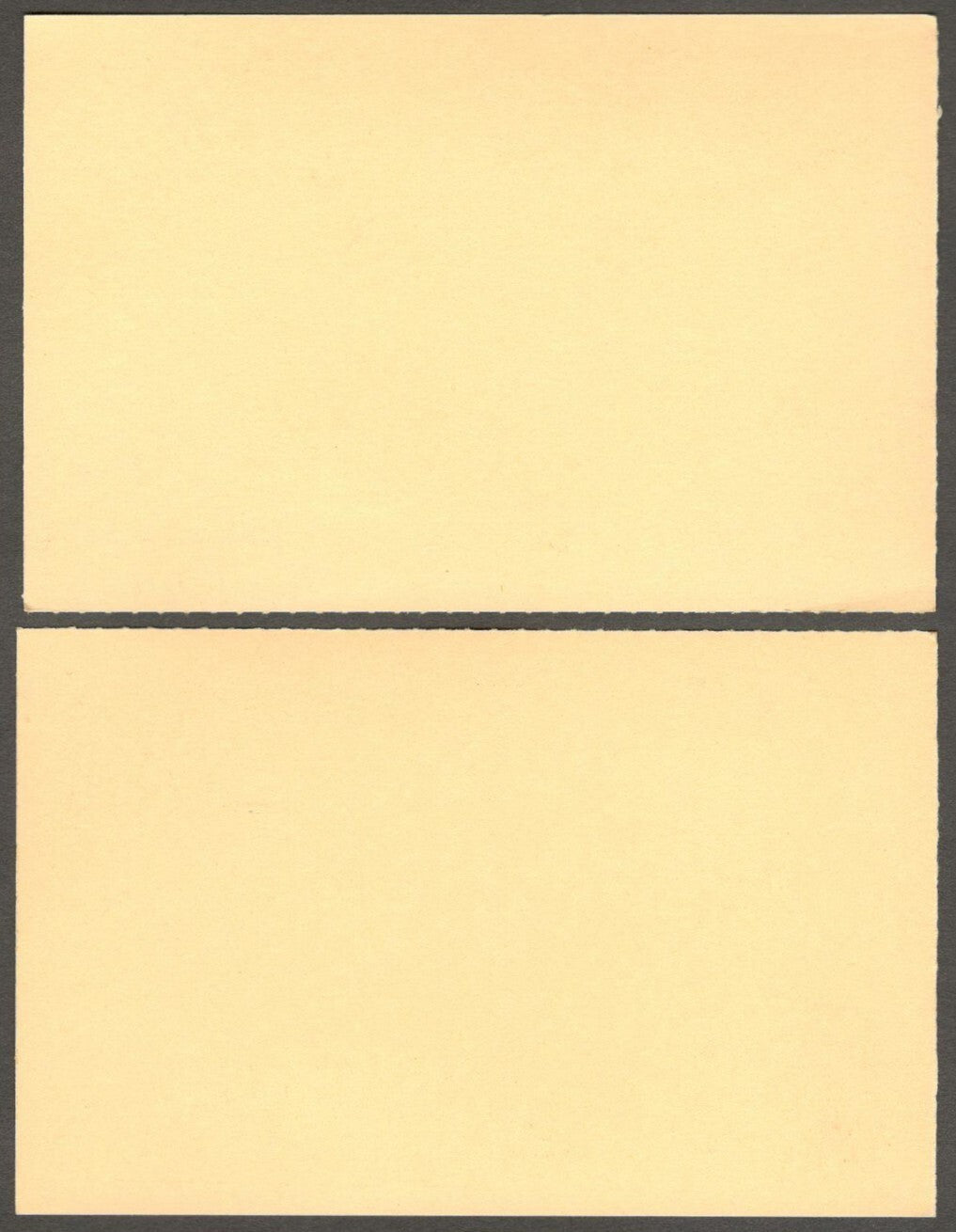 (AOP) India CATARACT publicity postal cards in 12 languages unused