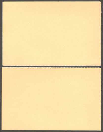 (AOP) India CATARACT publicity postal cards in 12 languages unused