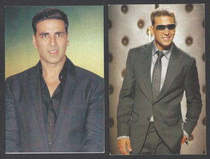 India BOLLYWOOD Akshay Kumar postcards x 5