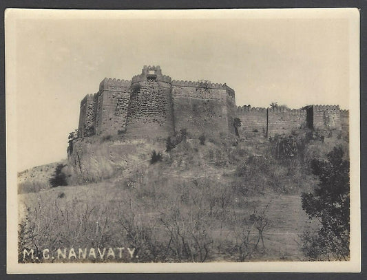 AOP India vintage postcard UPARKOT FORT, Junagadh 8x10 cm