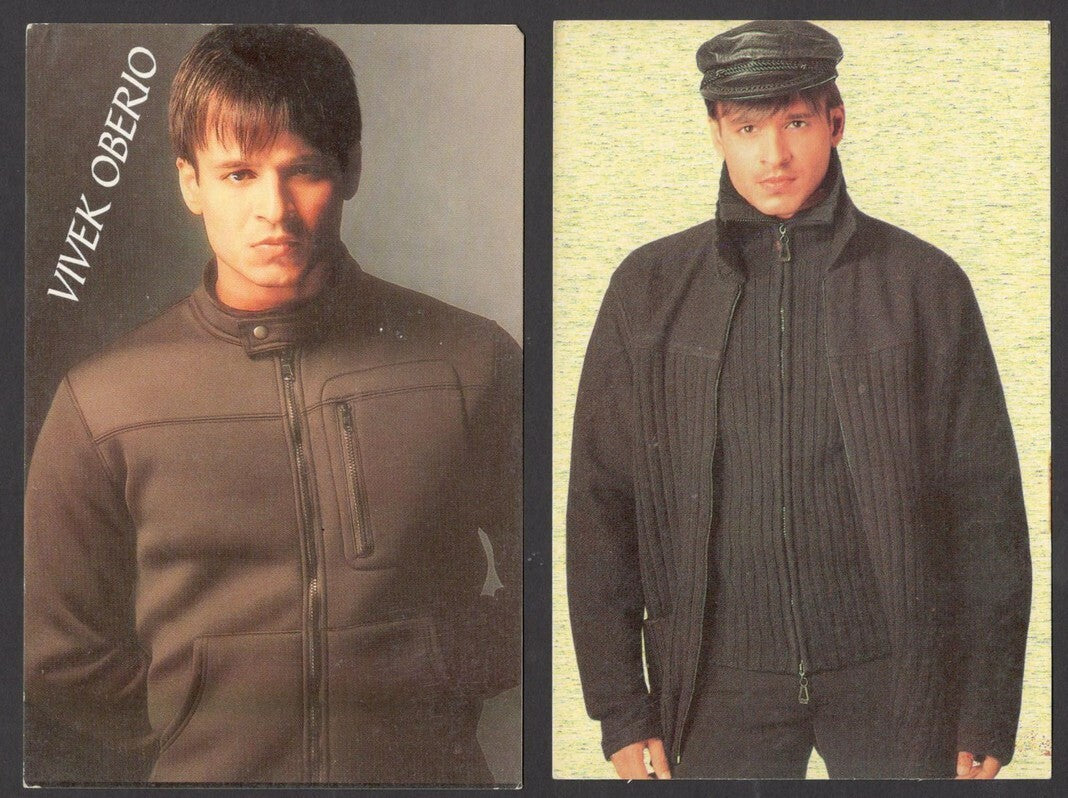 India Bollywood vintage postcards VIVEK OBEROI (12)