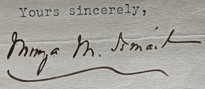 India 1942 crested letter PRIME MINISTER JAIPUR STATE signed Sir Mirza Ismail