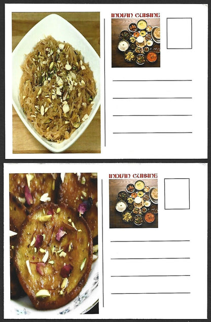 (AOP) India 2017 Indian Cusine set of 24 maxicards