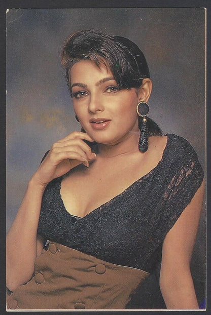 AOP India Bollywood vintage postcard MAMTA KULKARNI