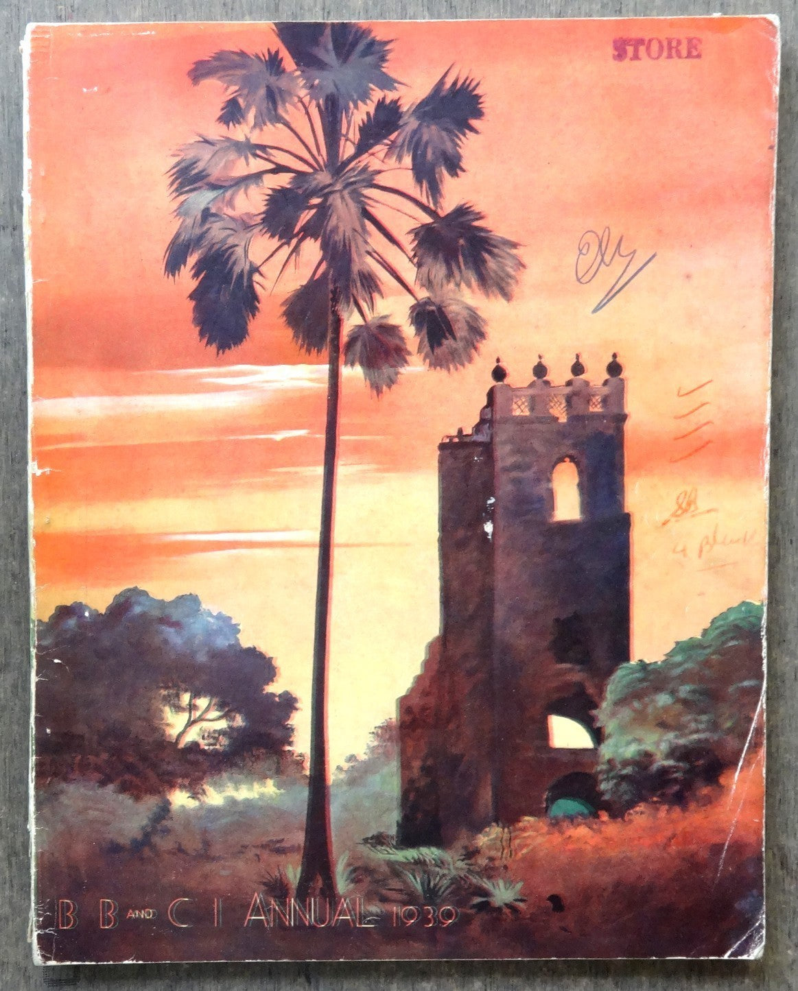 B B & C I Bombay Baroda & Central India Railway Annual 1939 India