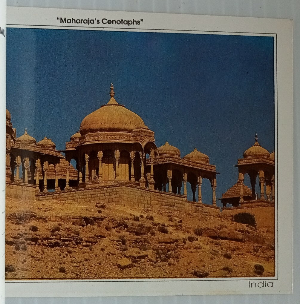 AOP India JAISALMER booklet of 10 postcards