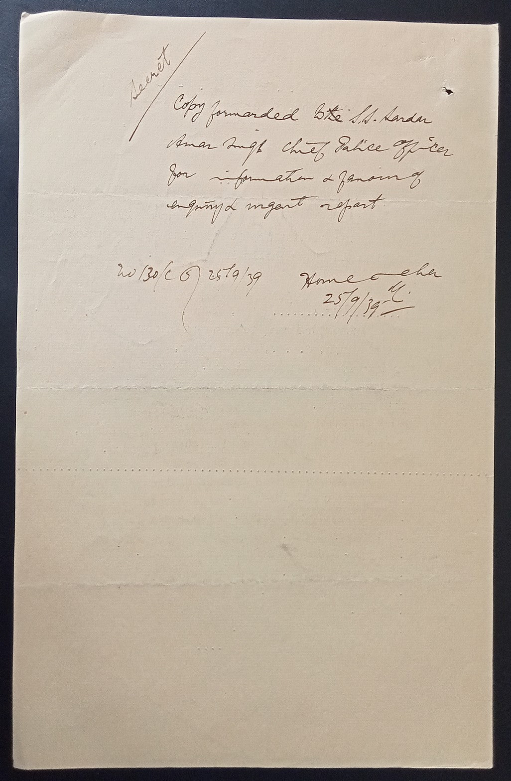 British India 1939 Enquiry into screening of Japanese movie Art of Flowers, etc.