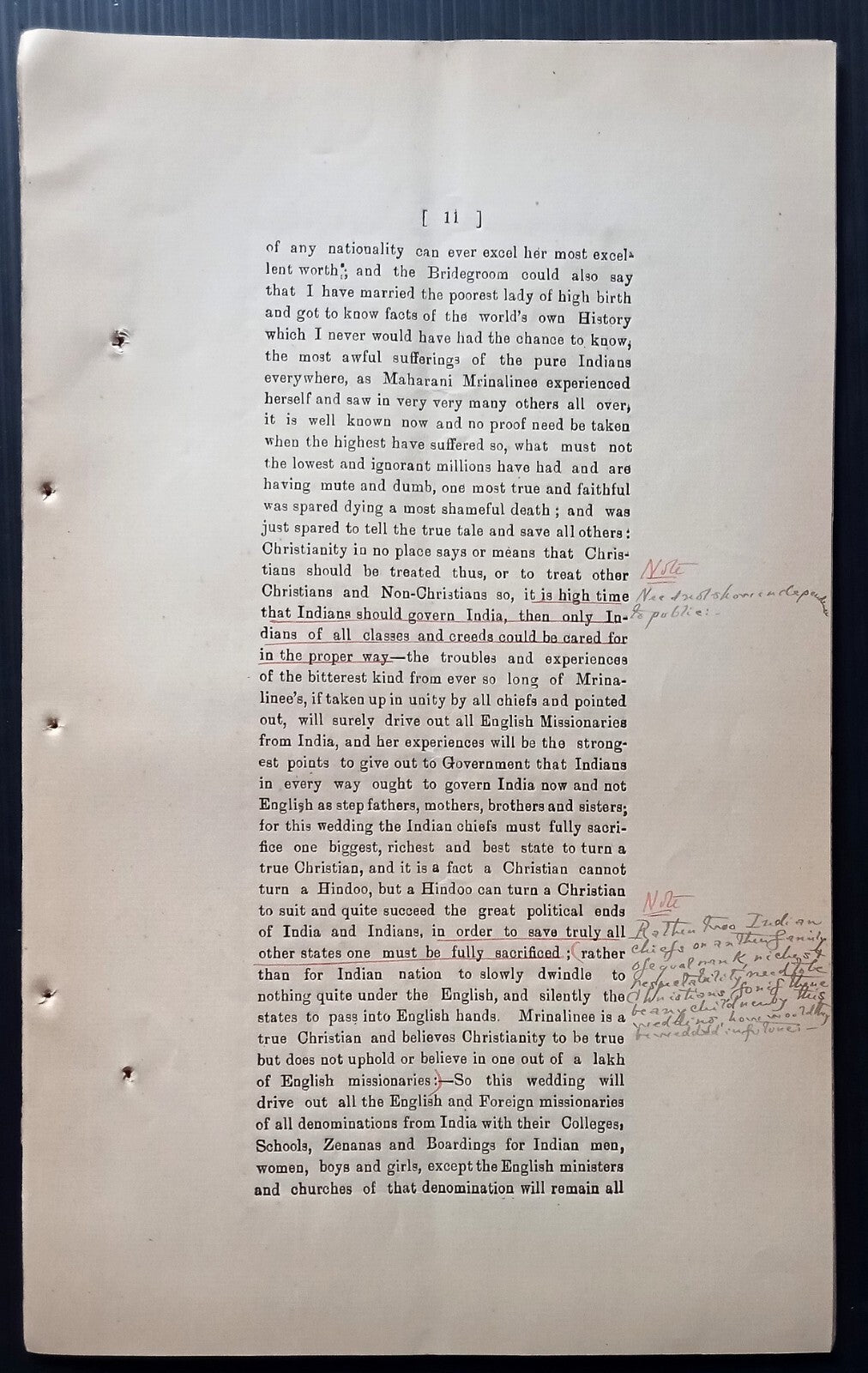 Search for a Maharaja husband for the Glory of India 1905 printed & ms documents