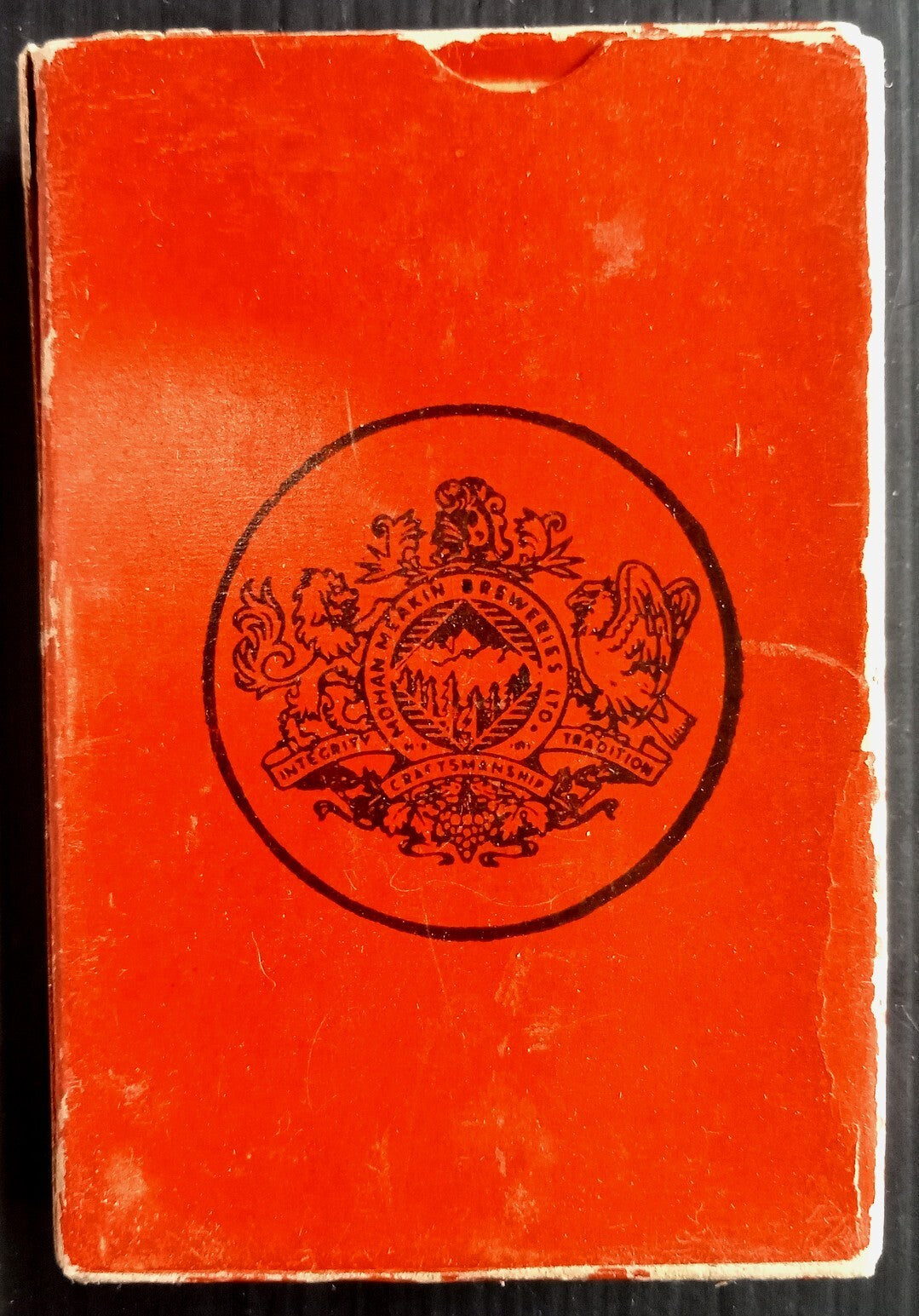 (AOP) India Mohanmeak's King of Clubs Whisky advertisement playing cards sealed