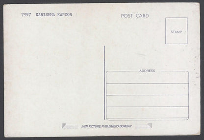 AOP India vintage Bollywood postcard collection KARISHMA KAPOOR (7)