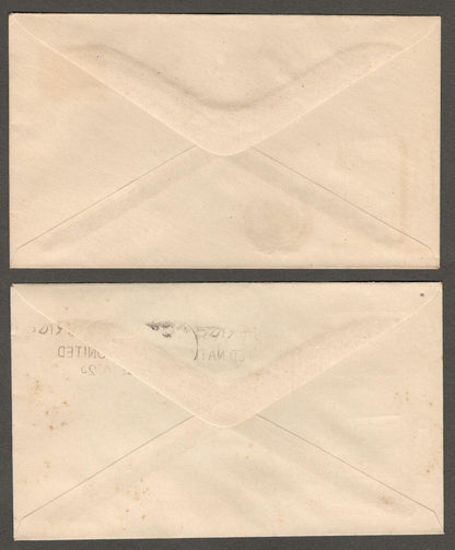 (AOP) India 1960-61 UN DAY slogan 1st day card & covers (3)