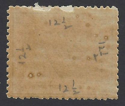 India Jaipur State 1904 Chariot 1/2a bluet MH SG 6a p.12.5 £55