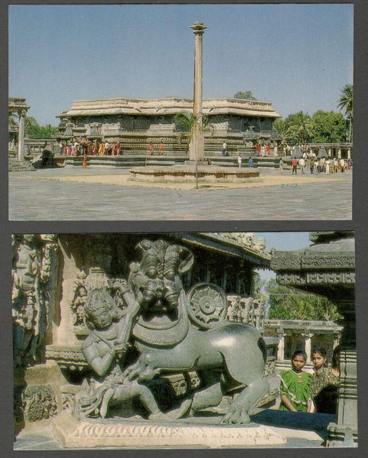 AOP India vintage postcards BELUR (10)