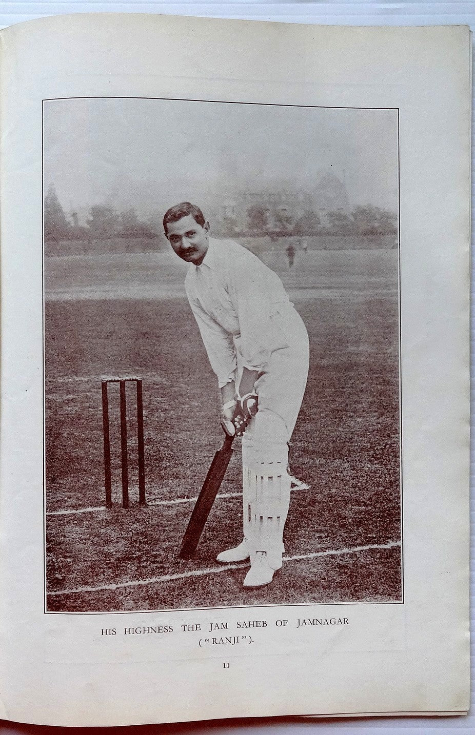 India CRICKET 1932 Tour of England illustrated souvenir 48pgs no cover