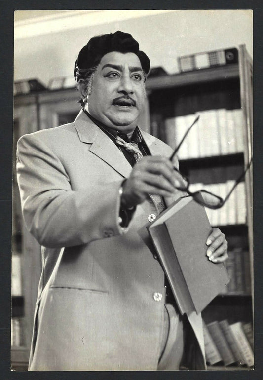 Sivaji Ganesan Mollywood India 12cm x 18cm vintage photo