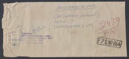 AOP India registered FPO covers 1980s (10)