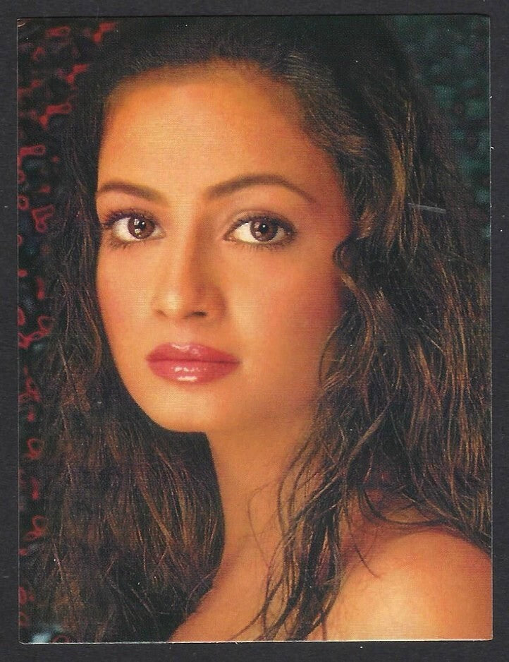 AOP Bollywood India promotional pocket calendar 2003 DIYA MIRZA