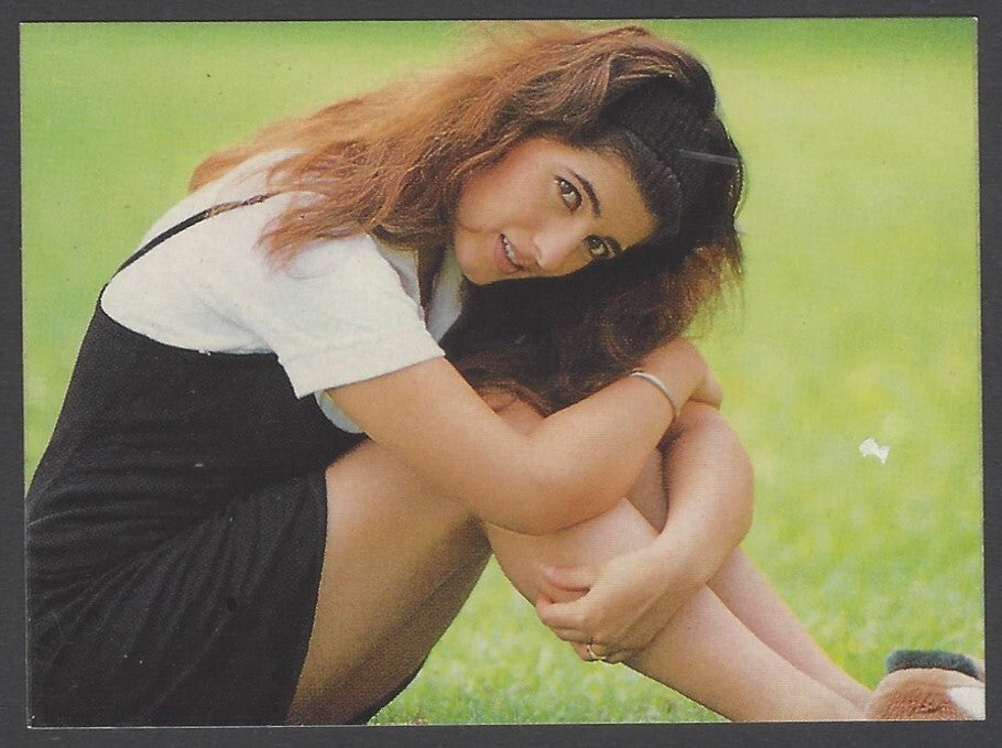 AOP Bollywood India promotional mini postcard (3x4 inches) TWINKLE KHANNA