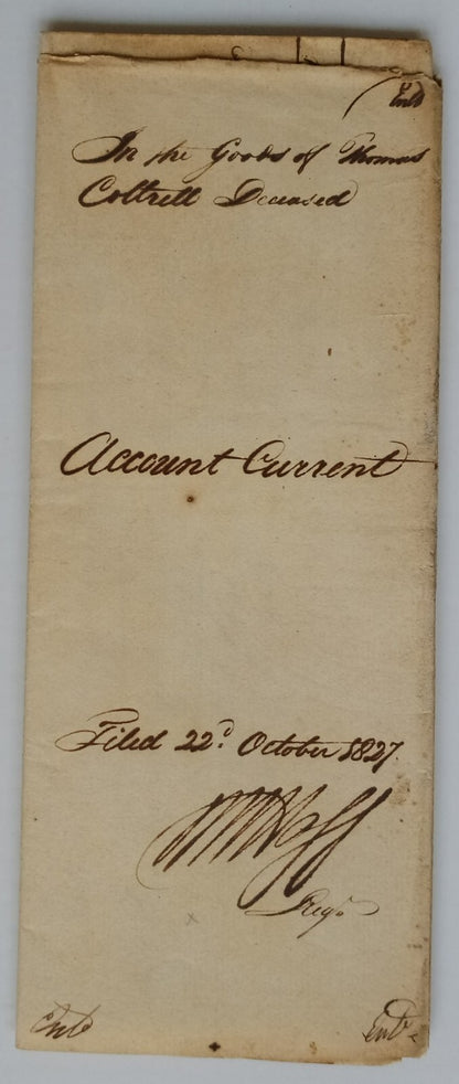 AOP India 1837 Supreme Court, Fort Williams, Calcutta document