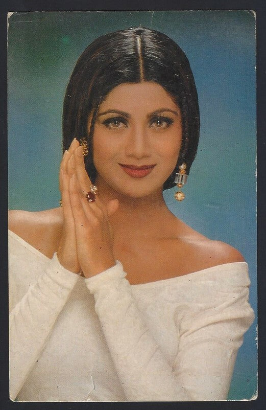 AOP India Bollywood SHILPA SHETTY vintage postcard