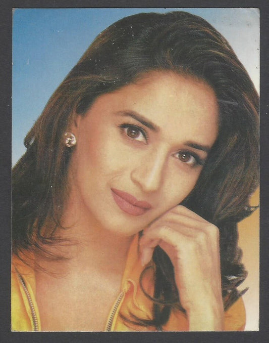 AOP Bollywood India promotional pocket calendar 1996-1997 MADHURI DIXIT