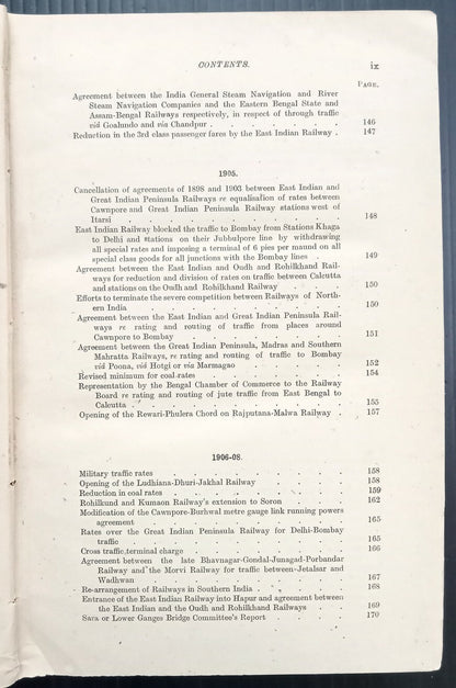 AOP A Monograph on India Railway Rates by Ghose 1918 HC 595pgs