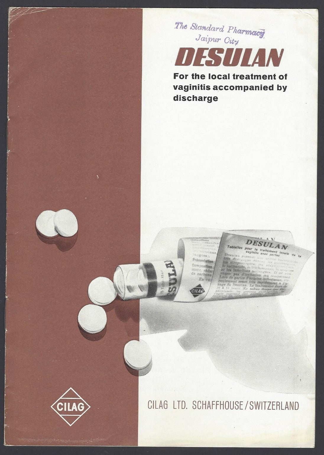 India 1940s to 1950s CILAG medical advertisement brochures (14) ZAZ