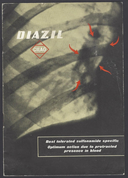 India 1940s to 1950s CILAG medical advertisement brochures (14) ZAZ