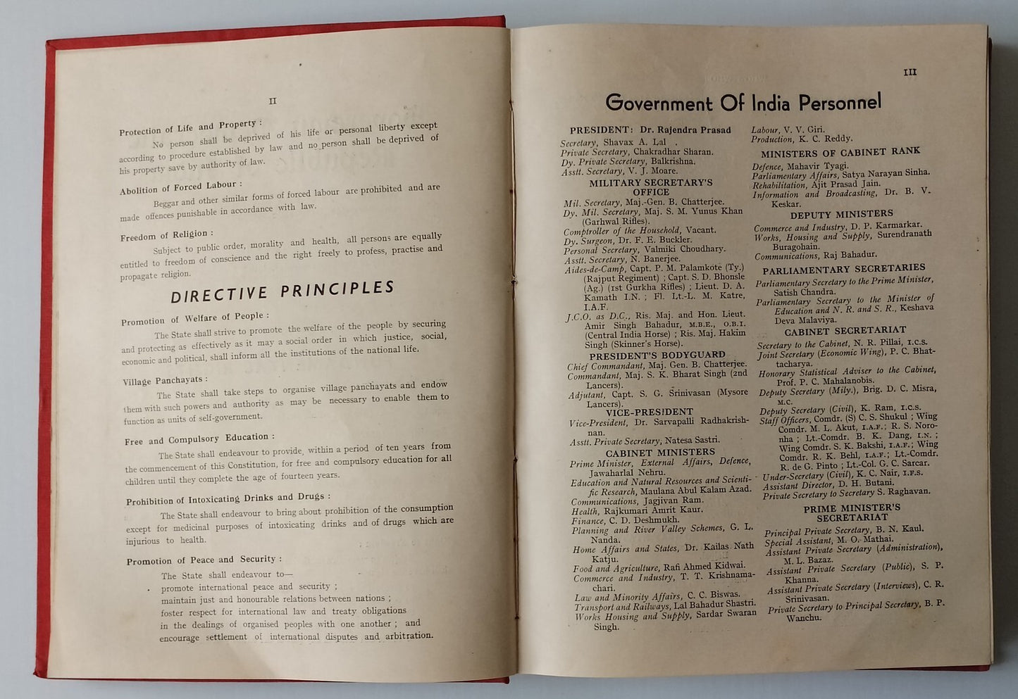 AOP WHO'S WHO IN INDIA 1954