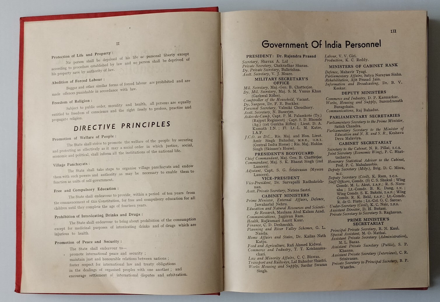 AOP WHO'S WHO IN INDIA 1954