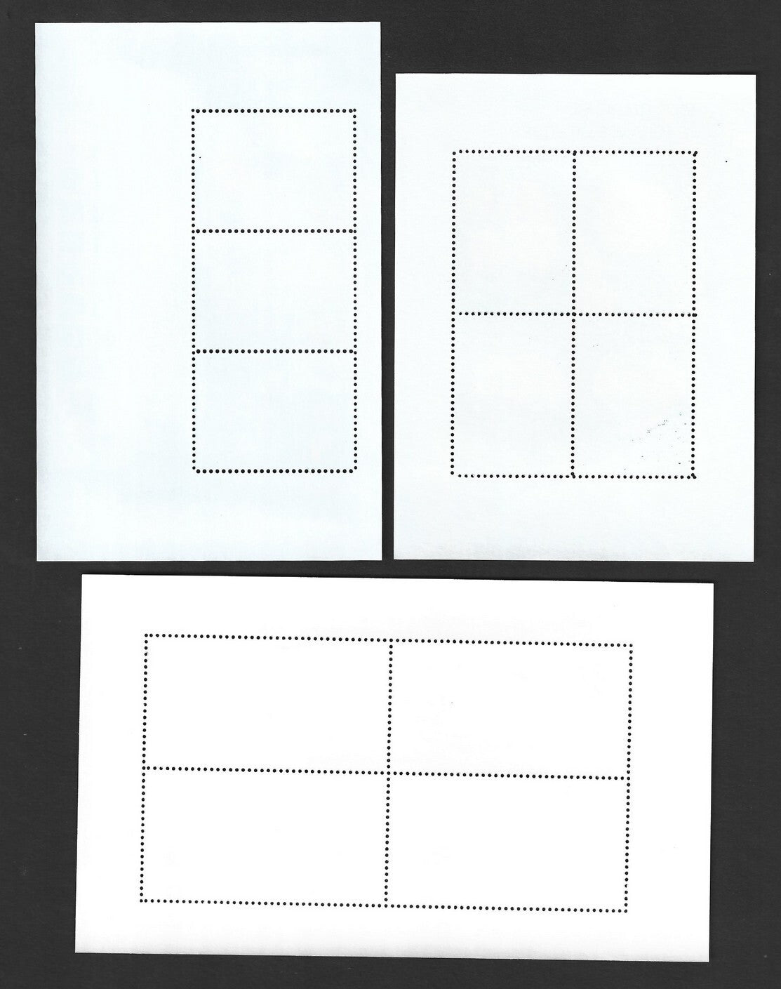 India 2007 complete year set of miniature sheets (10)