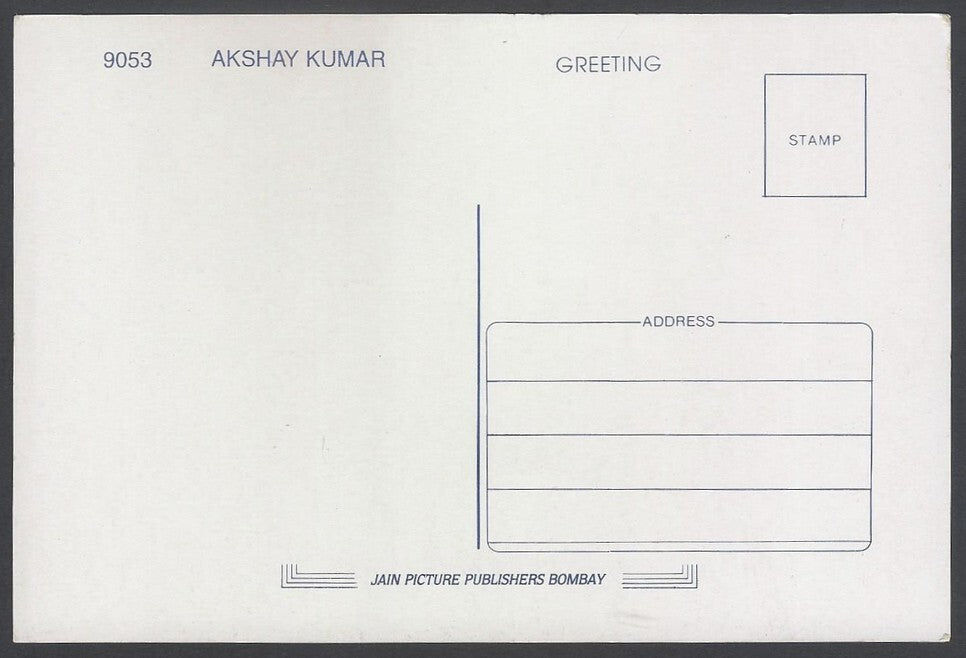 AOP India Bollywood vintage postcard - AKSHAY KUMAR