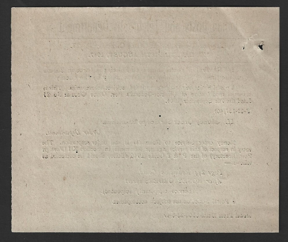 India POSTAL NOTICE #28 18th Aug 1947 Services to Romania & Burma + CIRCULAR #27