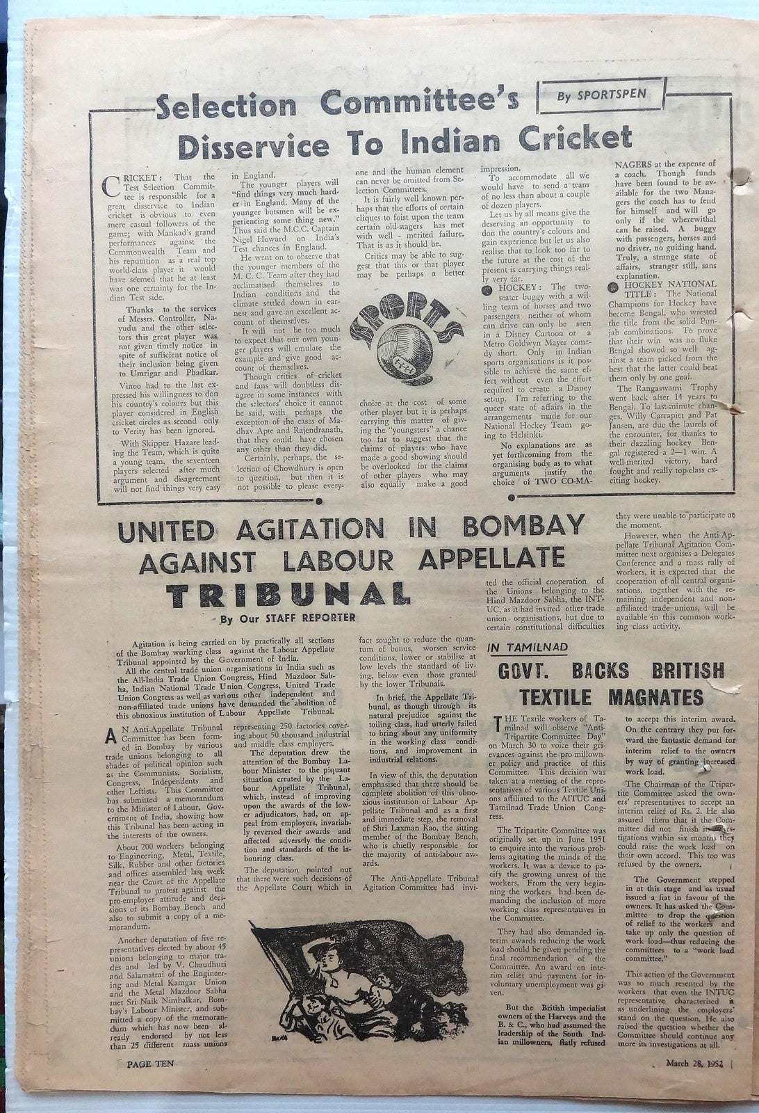 India CROSSROADS 1951 Rally Against Malanazism South Africa Ӝ