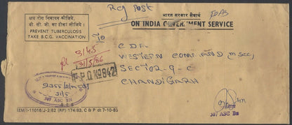 AOP India registered FPO covers 1980s (10)