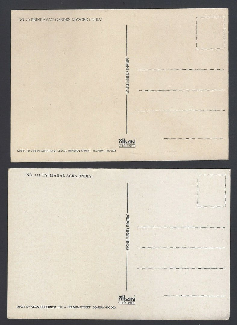India 1980s postcards (10)