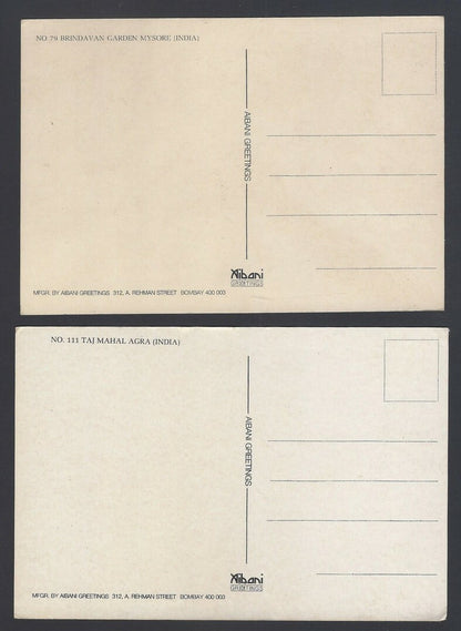 India 1980s postcards (10)