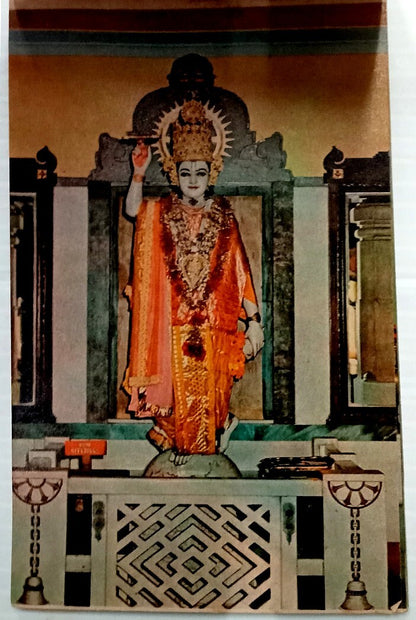 AOP India BIRLA MANDIR (TEMPLE), DELHI vintage tourist booklet of 8 postcards