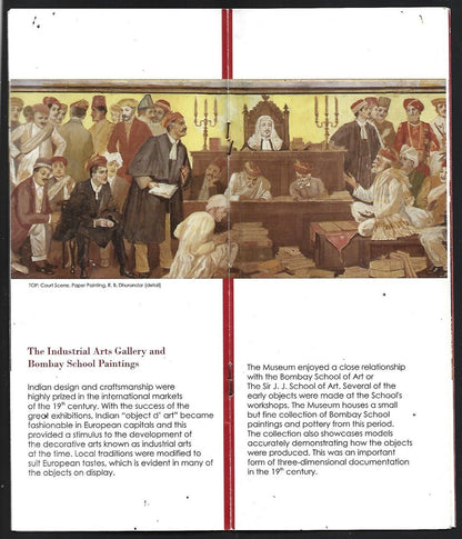 (AOP) Dr. BHAU DAJI LAD Museum, Bombay, India vintage guide book