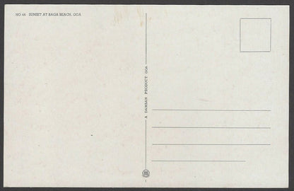 India Beaches & Sea Shores of Goa collection of c.1970s vintage postcards (9)
