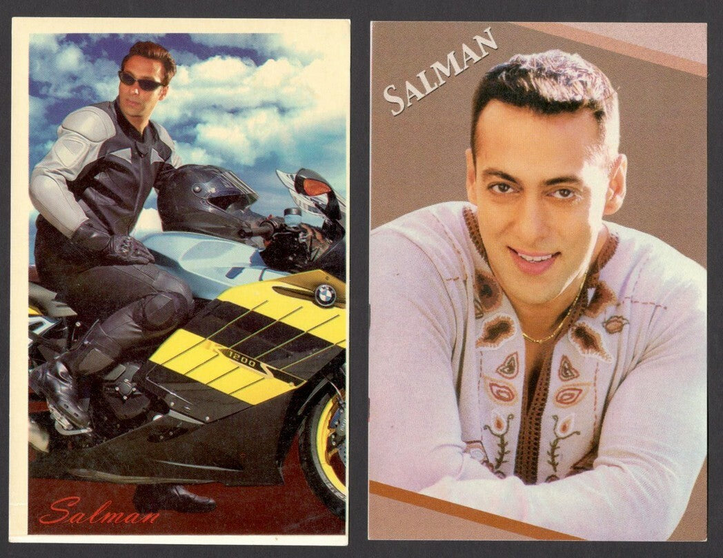India Bollywood vintage postcards SALMAN KHAN (10)
