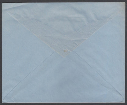 AOP India airmail envelope 1954 Stamp Centenary 14a unused