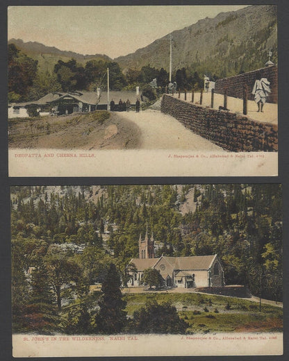India Naini Tal vintage postcards (10)