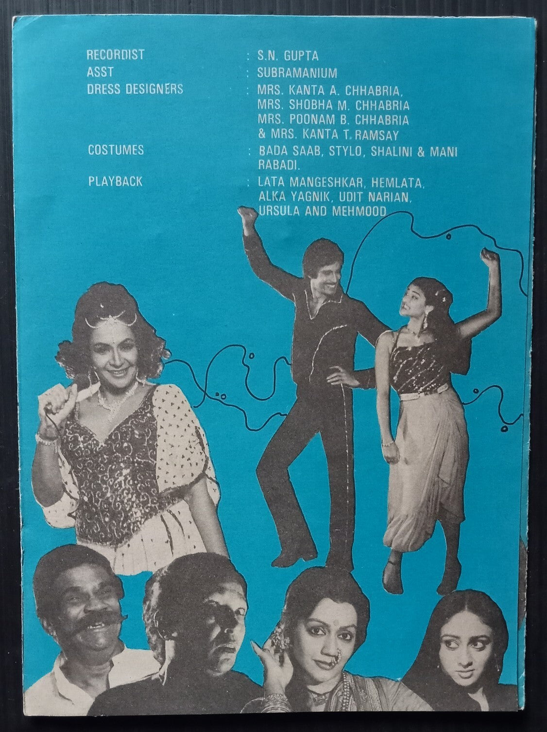 India Bollywood Ramsay HORROR press booklet SANNATA