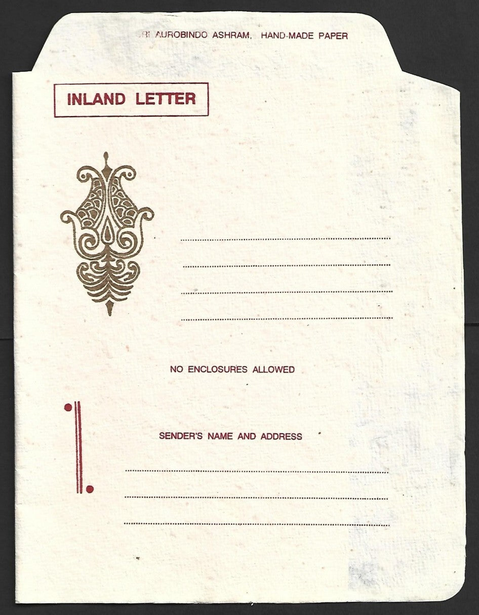 AOP India Sri Aurobindo Ashram vintage stationery (8)